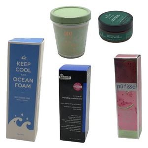 SALE | SKINCARE PACKAGE FACE CLEANSER CLAY MASK FACIAL MASK(BUNDLE OF 5)